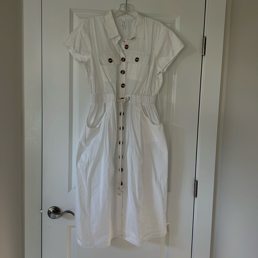 White dress